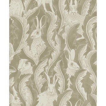 Hares in Hiding Brown